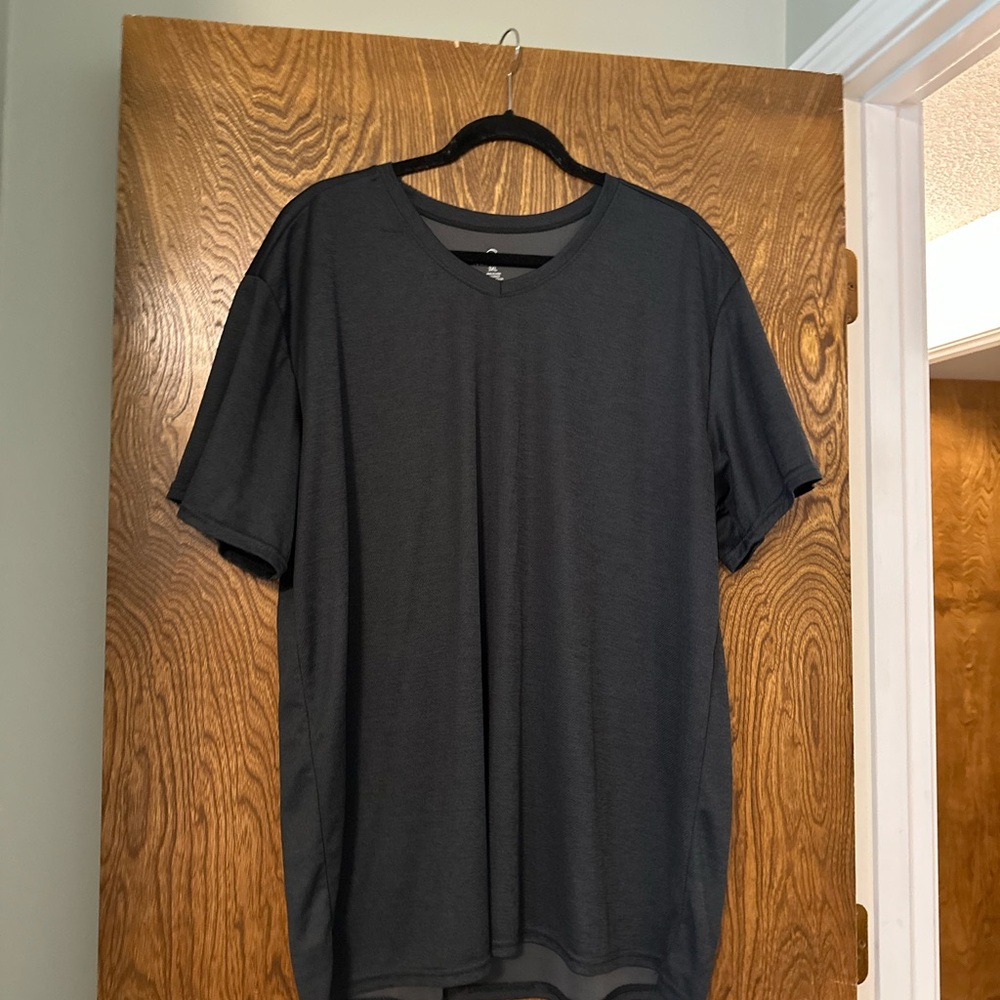 Real Essentials Dark Grey  Short Sleeve Tee